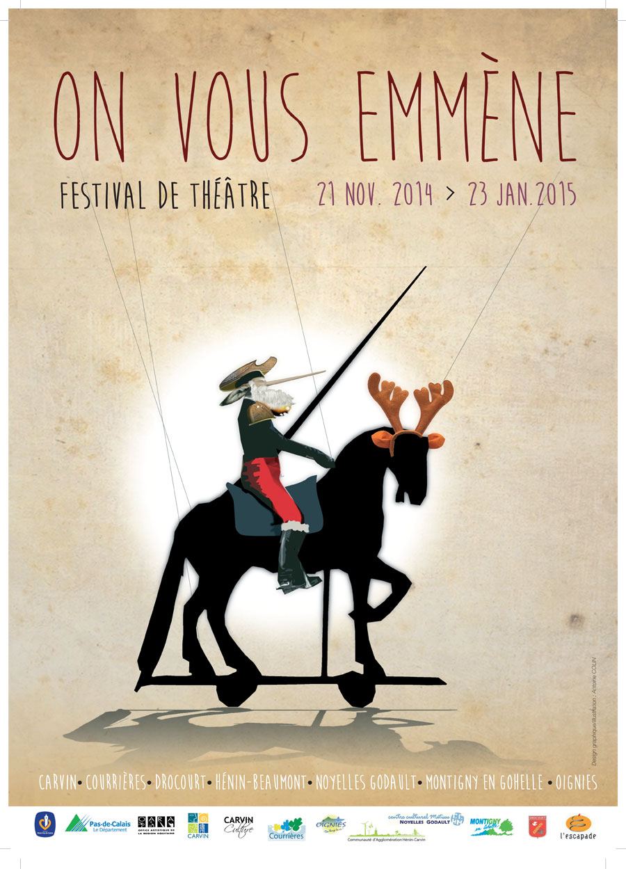 Affiche On vous emmène 2014